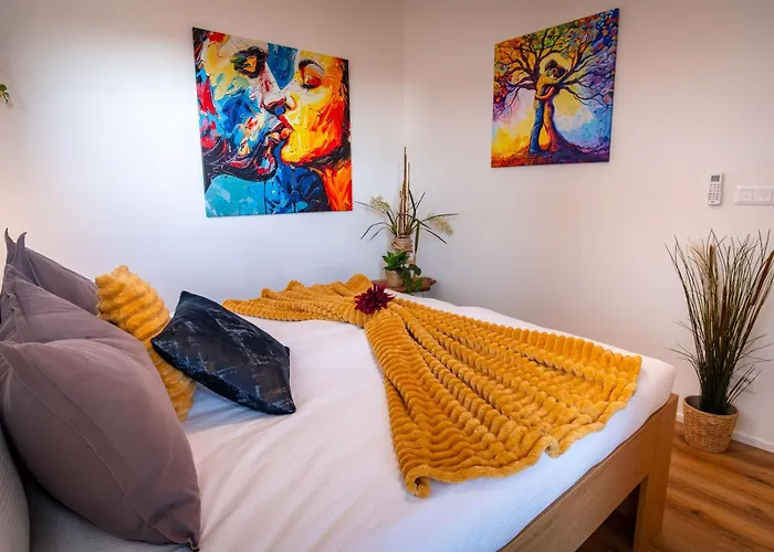 Апартаменты Meridiem Haven With Ac, Netflix And Parking Брно